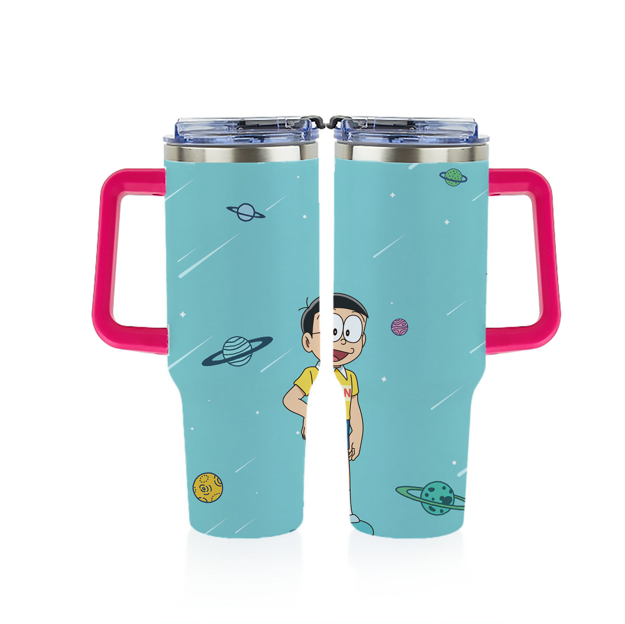 （画像用） ドラえもん Doraemon 1200ｍLフルプリント車用タンブラー